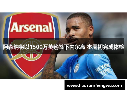 阿森纳将以1500万英镑签下内尔高 本周初完成体检